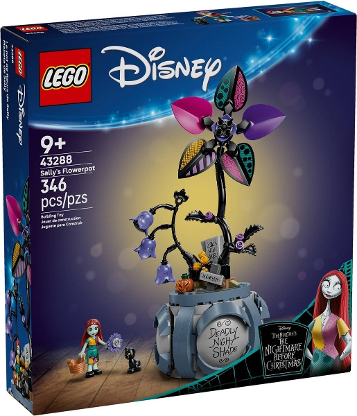 LEGO Disney 43288 The Nightmare Before Christmas Sally’s Flowerpot