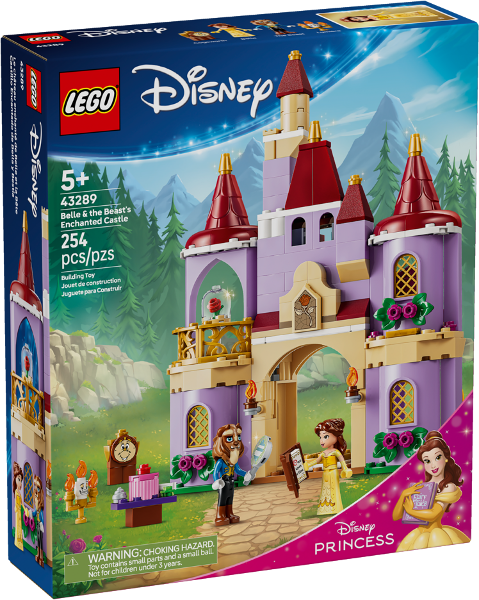 LEGO Disney 43289 Belle & the Beast's Enchanted Castle