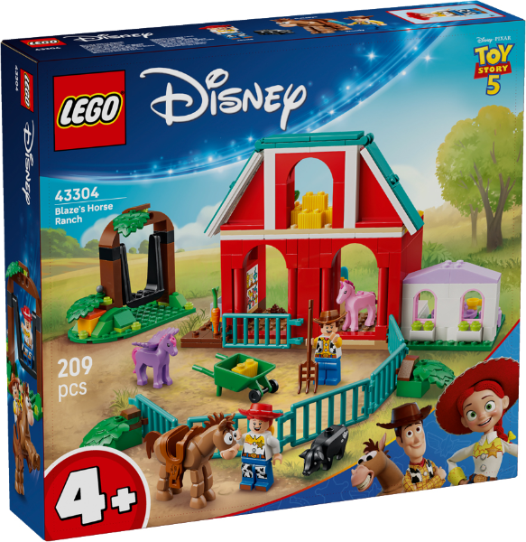 LEGO Disney 43304 Toy Story 5 Blaze's Horse Ranch