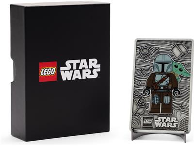 LEGO Star Wars 5010325 The Mandalorian & Grogu Metal Card