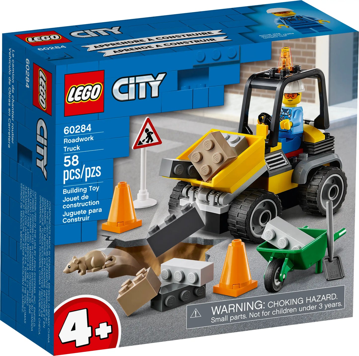 LEGO City 60284 Roadwork Truck