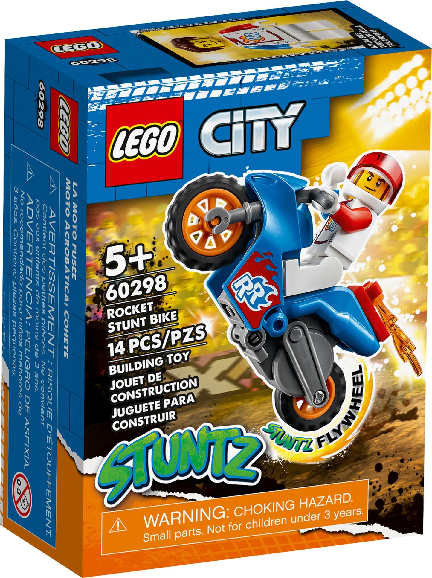 LEGO City 60298 Rocket Stunt Bike