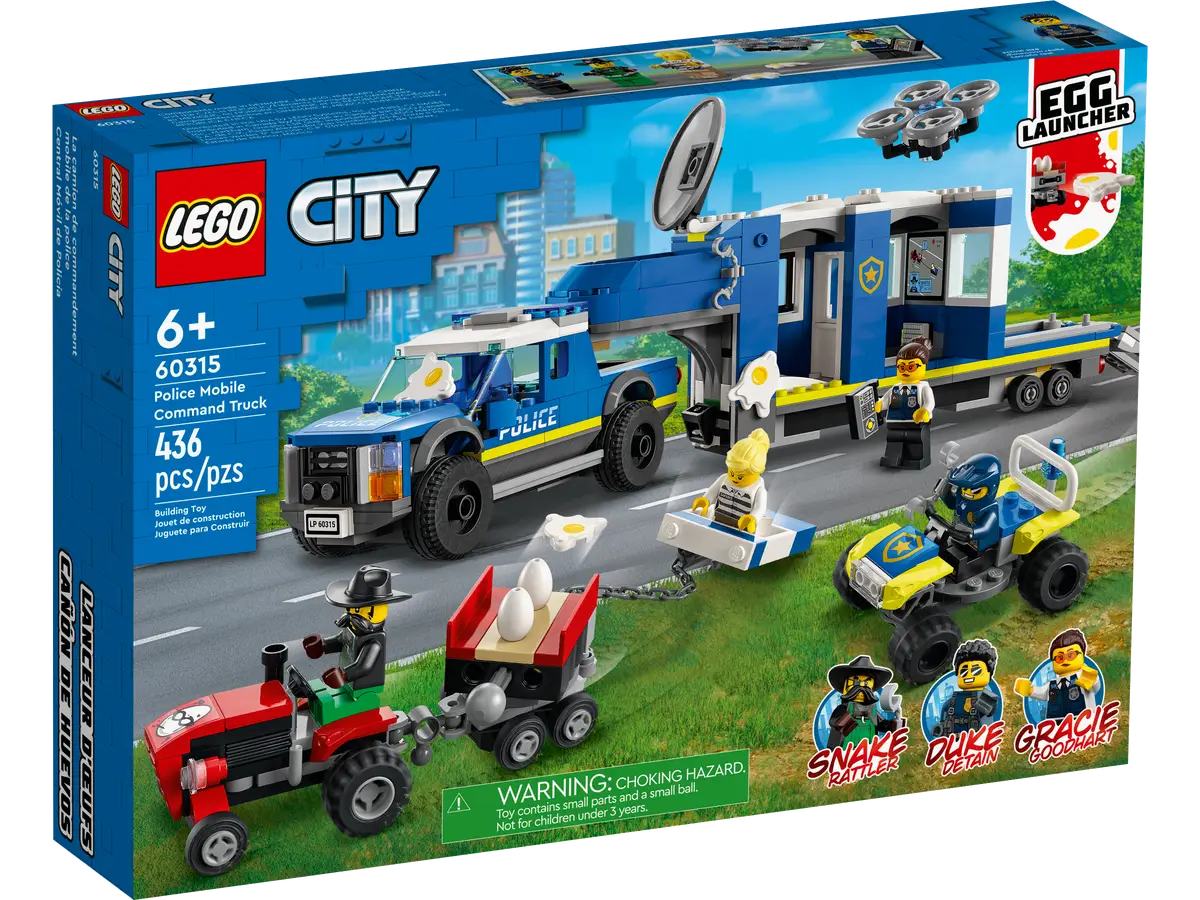 LEGO City 60315 Police Mobile Command Truck