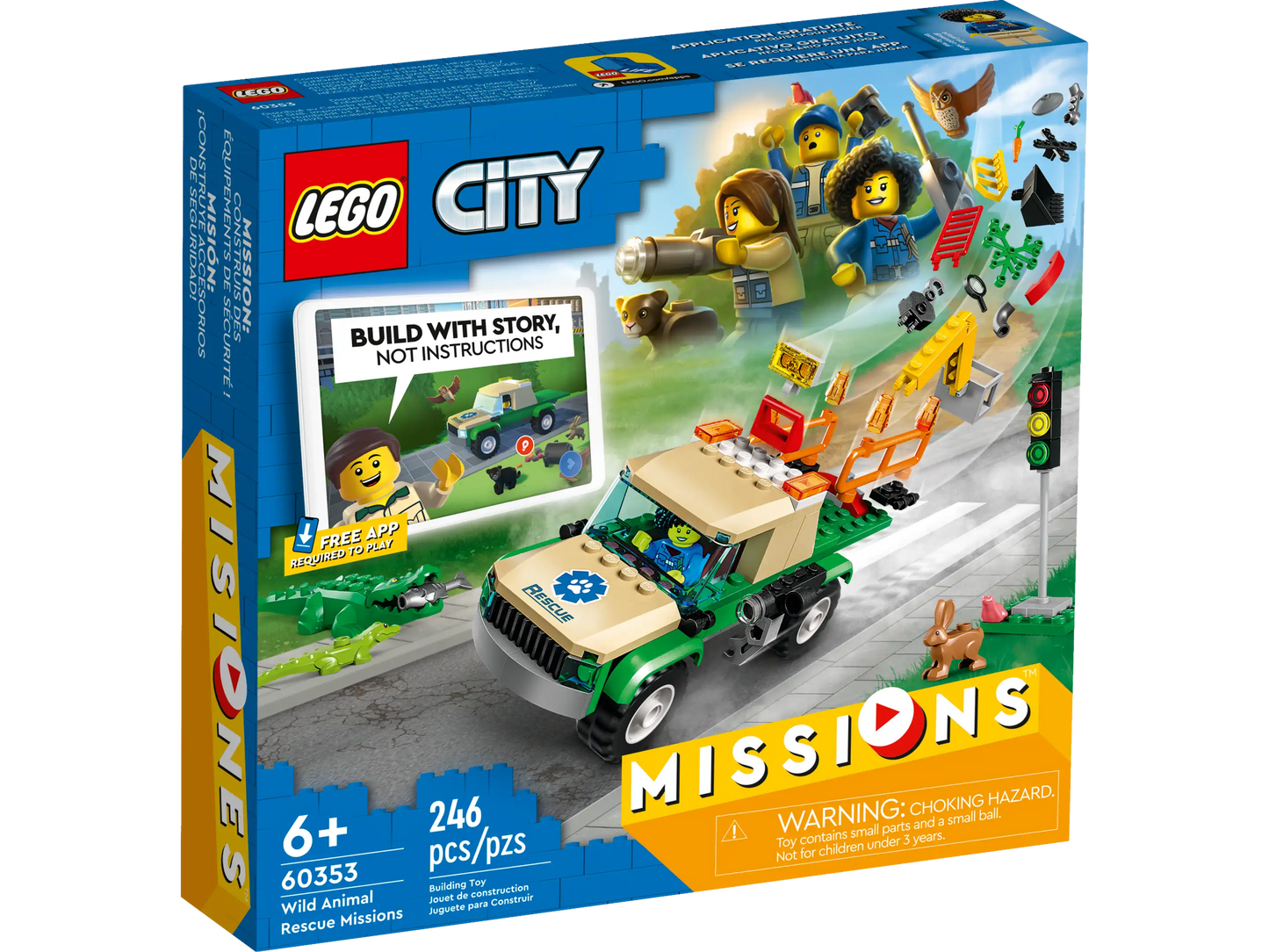 LEGO City 60353 Wild Animal Rescue Missions