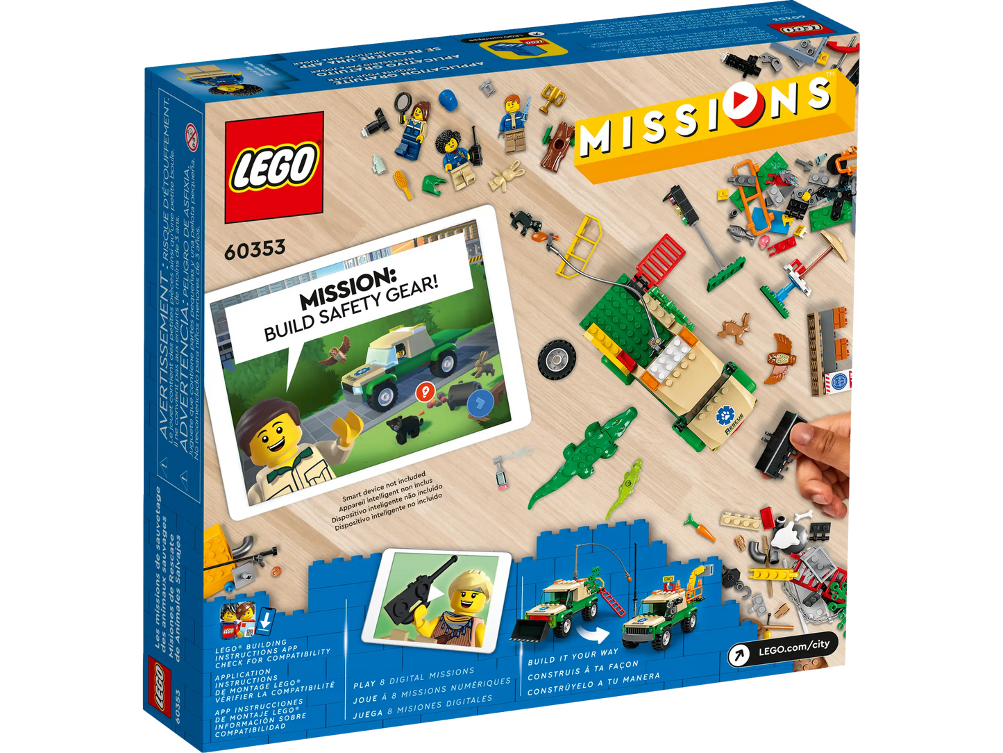 LEGO City 60353 Wild Animal Rescue Missions