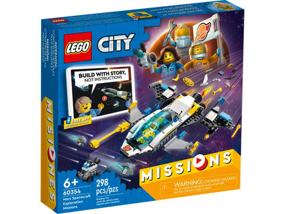 LEGO City 60354 Mars Spacecraft Exploration Missions
