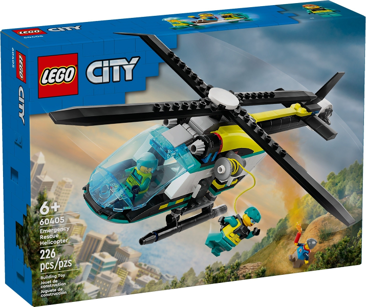 LEGO City 60405 Emergency Rescue Helicopter