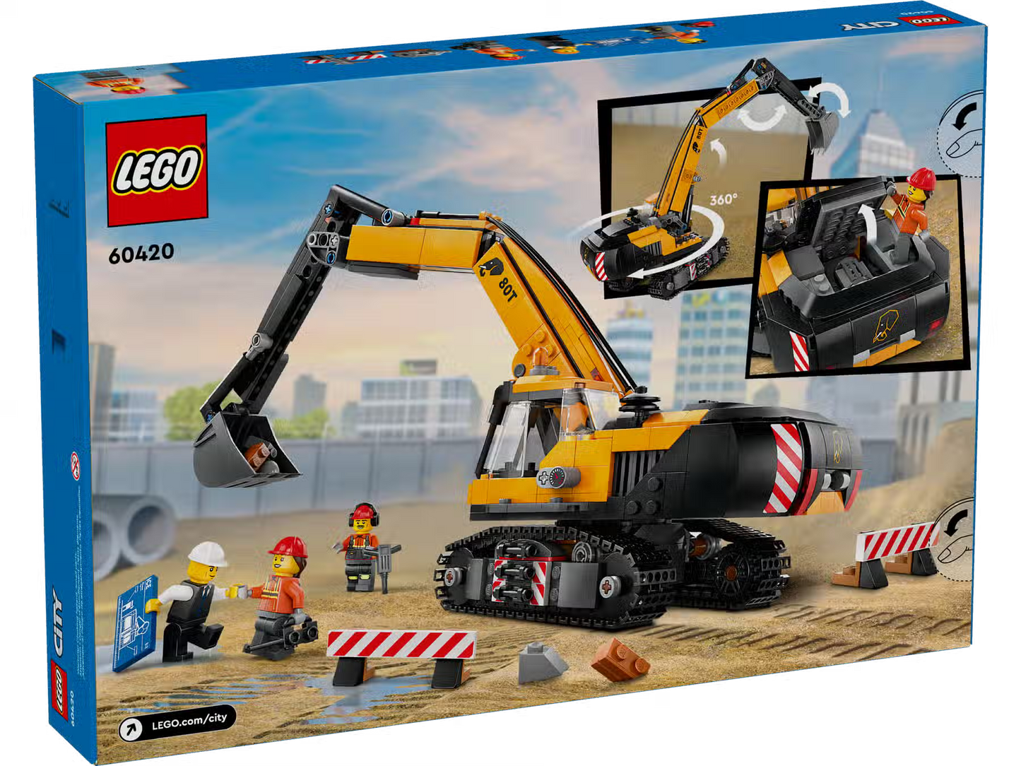 LEGO City 60420 Construction Excavator