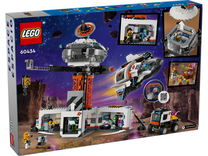 LEGO City 60434 Space Base and Rocket Launchpad