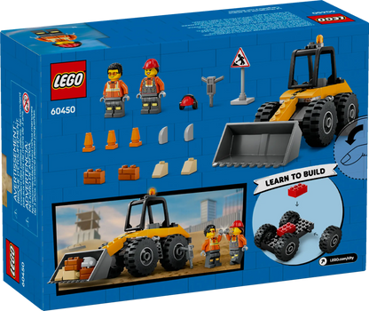 LEGO City 60450 Yellow Construction Wheel Loader