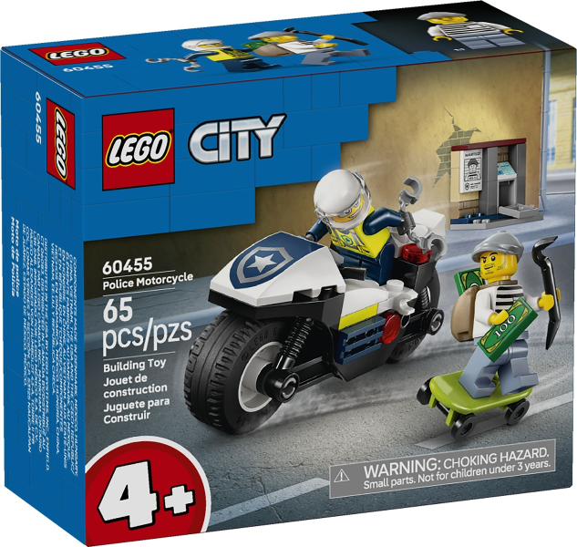 LEGO City 60455 Police Motorcycle