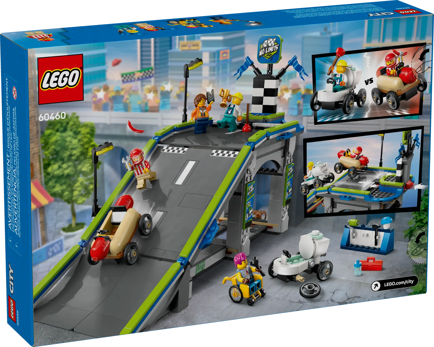 LEGO City 60460 No Limits: Race Car Ramp Track