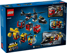 LEGO City 60462 Helicopter, Fire Truck & Submarine Remix