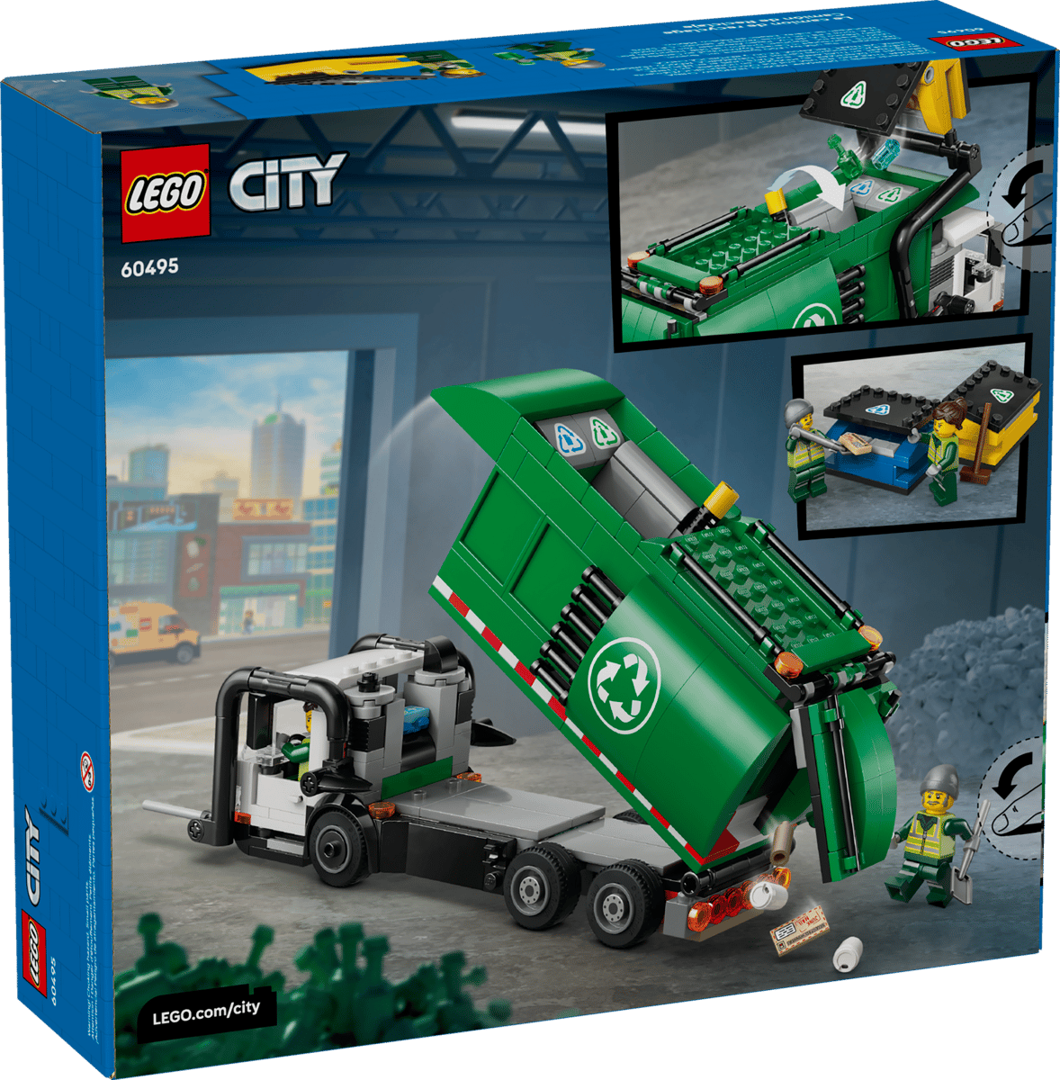 LEGO City 60495 Recycling Truck
