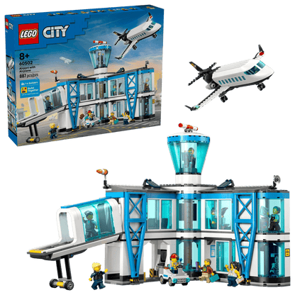LEGO City 60502 Airport with Airplane