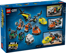 LEGO City 60505 Airplane, Service Truck & Hovercraft Remix