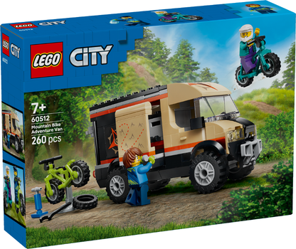 LEGO City 60512 Mountain Bike Adventure Van