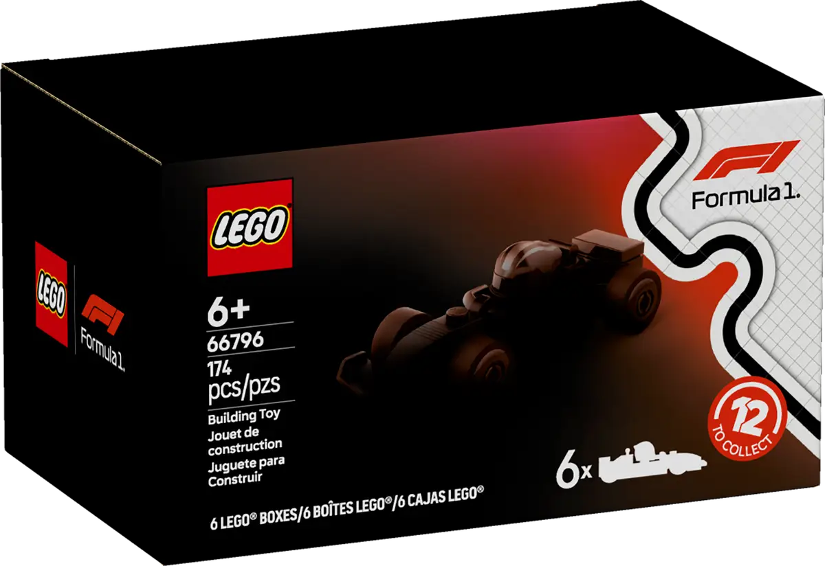 LEGO F1 66796 Collectible Race Cars 6 Pack
