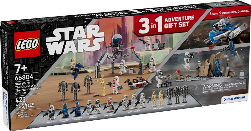 LEGO Star Wars 66804 Star Wars: The Clone Wars & The Mandalorian Gift Set
