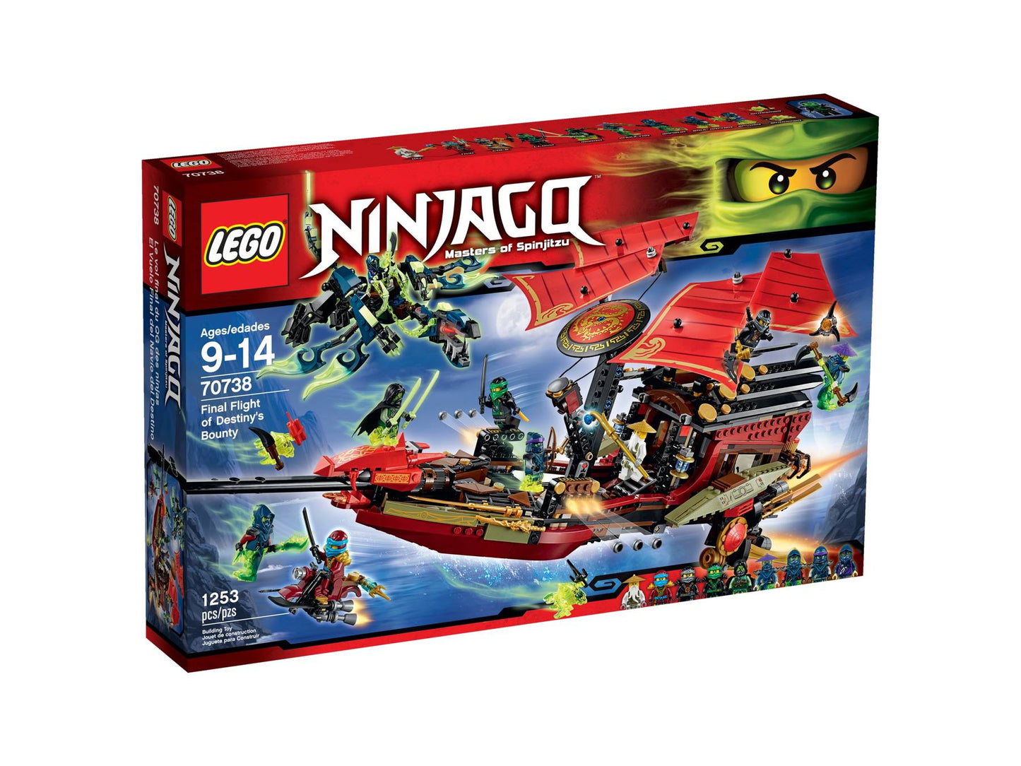 LEGO Ninjago 70738 Final Flight of Destiny's Bounty