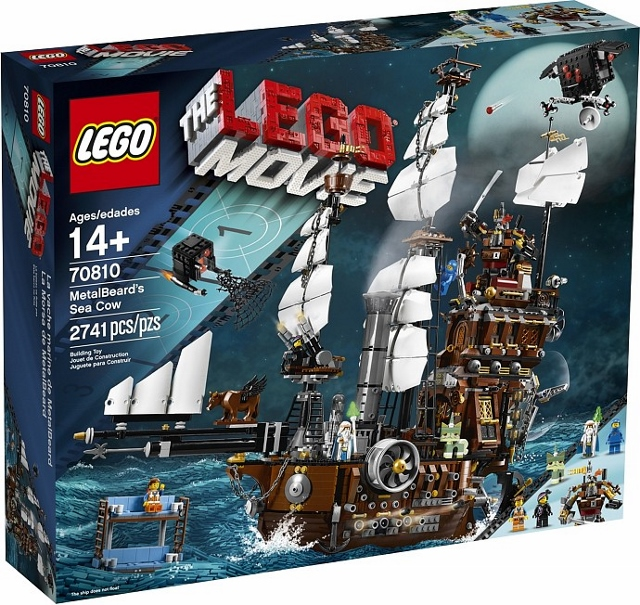 LEGO The LEGO Movie 70810 MetalBeard's Sea Cow