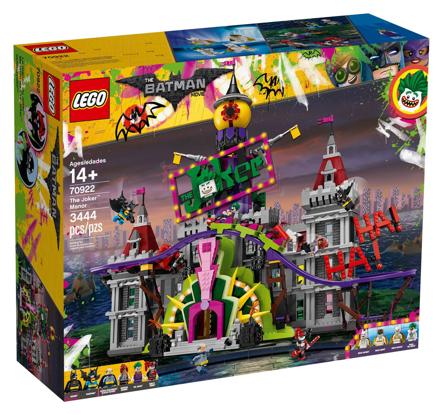 LEGO The Batman Movie 70922 The Joker Manor