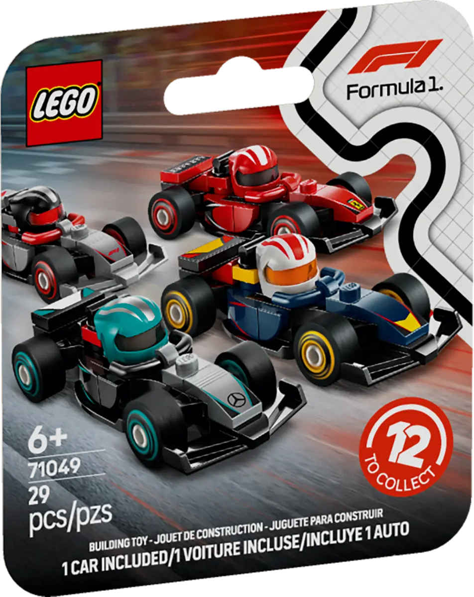LEGO 71049 F1 Collectible Race Cars Random Pack