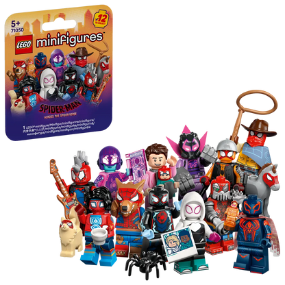 LEGO Minifigures 71050 Spider-Man: Across the Spider-Verse Complete Set (12 Minifigures)