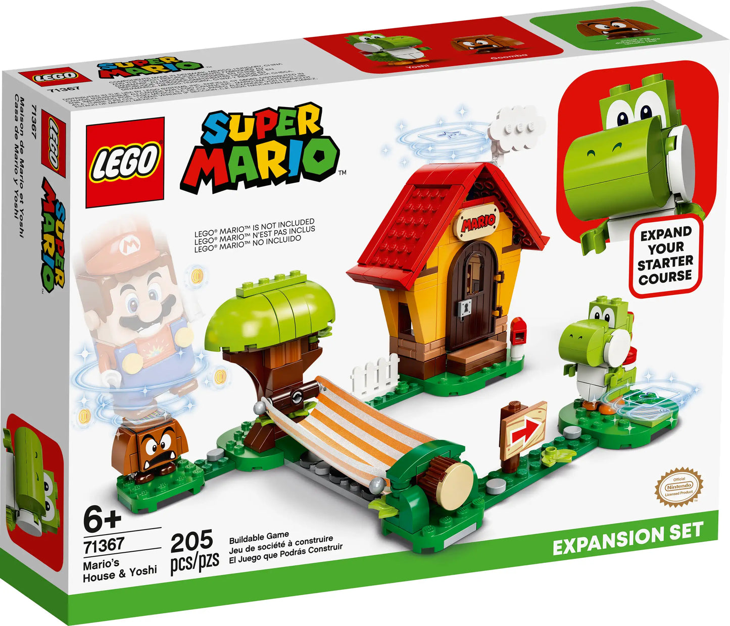 LEGO Super Mario 71367 Mario’s House and Yoshi