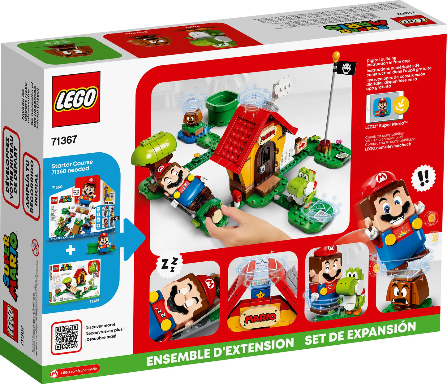 LEGO Super Mario 71367 Mario’s House and Yoshi