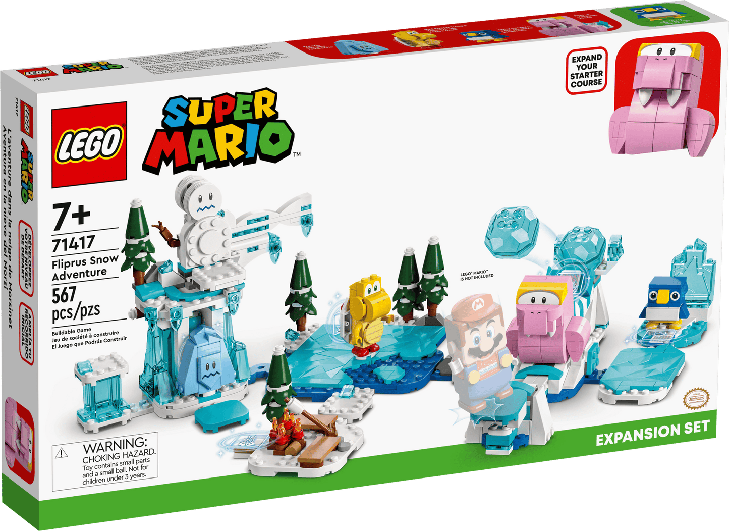 LEGO Super Mario 71417 Fliprus Snow Adventure