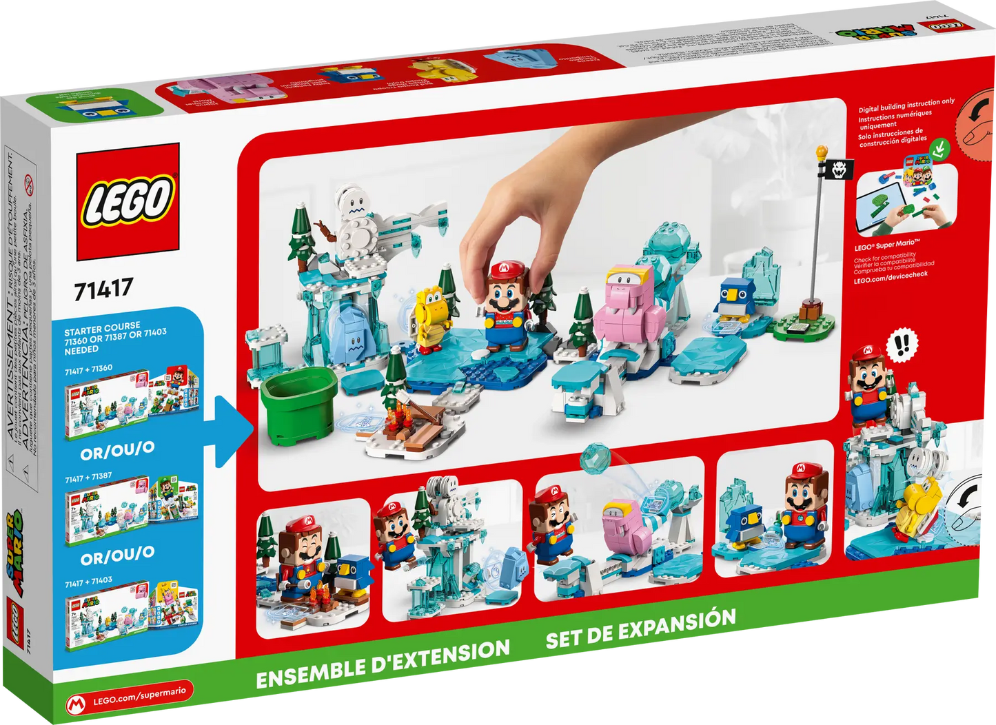 LEGO Super Mario 71417 Fliprus Snow Adventure