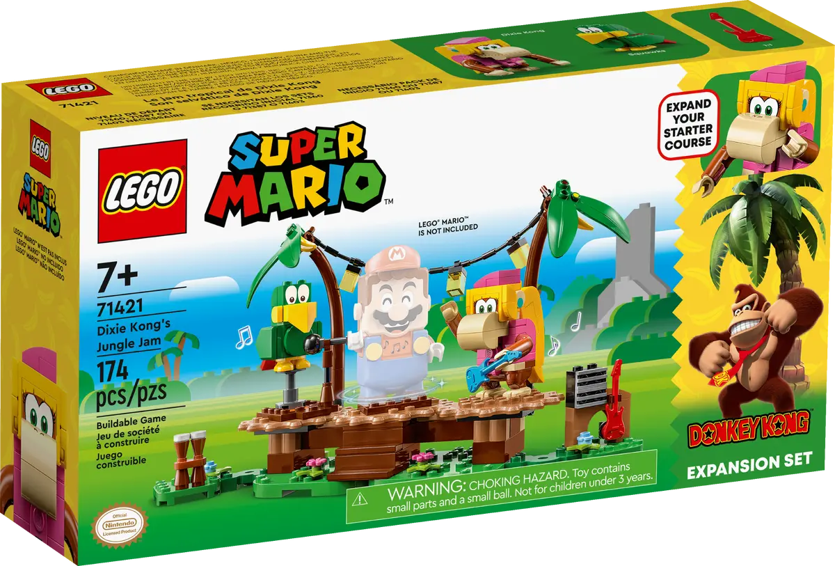 LEGO Super Mario 71421 Dixie Kong's Jungle Jam Expansion Set