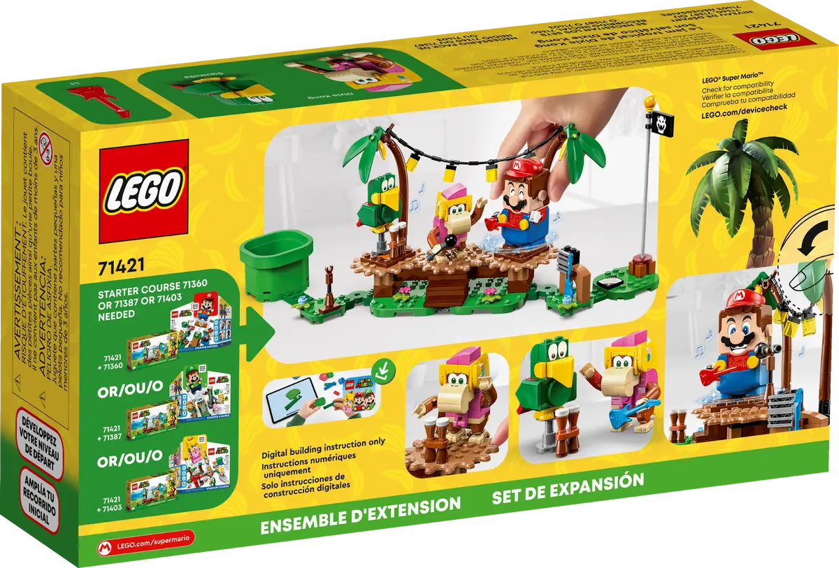 LEGO Super Mario 71421 Dixie Kong's Jungle Jam Expansion Set