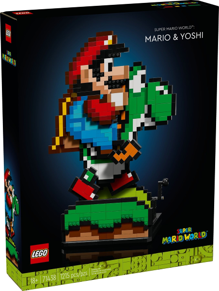 LEGO Super Mario 71438 Super Mario World Mario & Yoshi