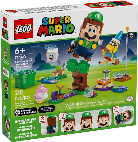 LEGO Super Mario 71440 Adventures with Interactive LEGO Luigi