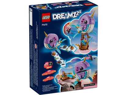 LEGO DREAMZzz 71472 Izzie's Narwhal Hot-Air Balloon