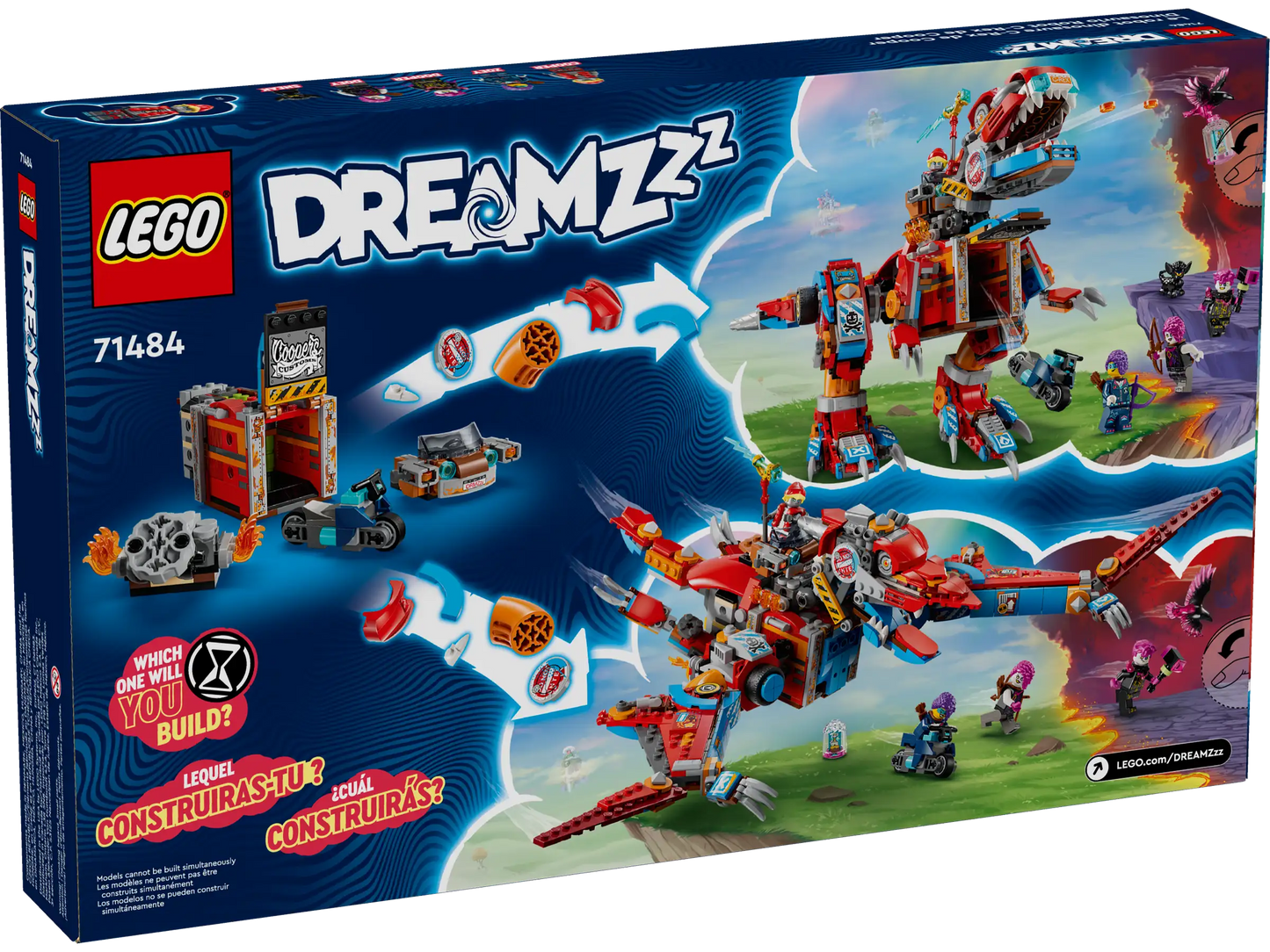LEGO DREAMZzz 71484 Cooper's Robot Dinosaur C-Rex