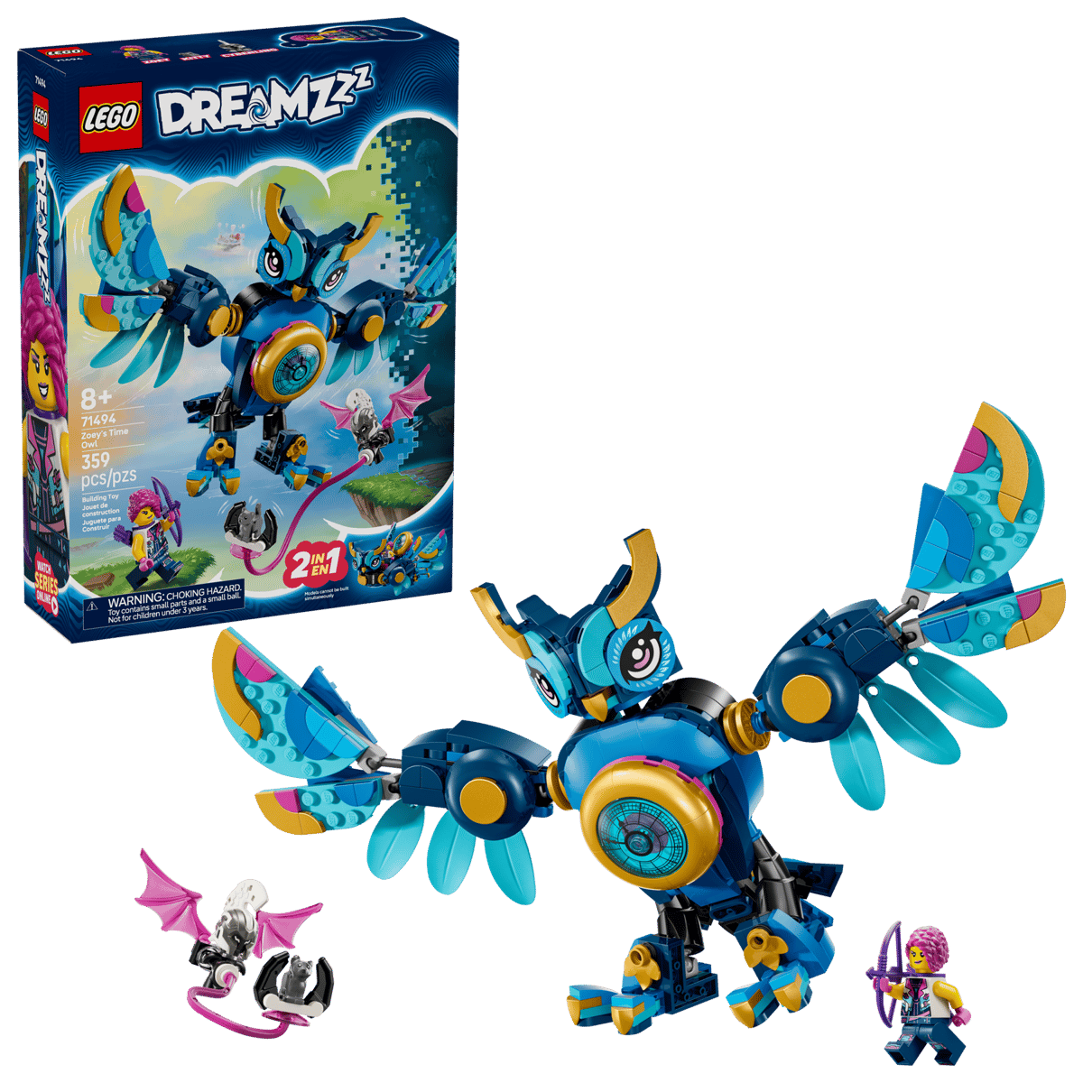 LEGO Dreamzzz 71494 Zoey's Time Owl