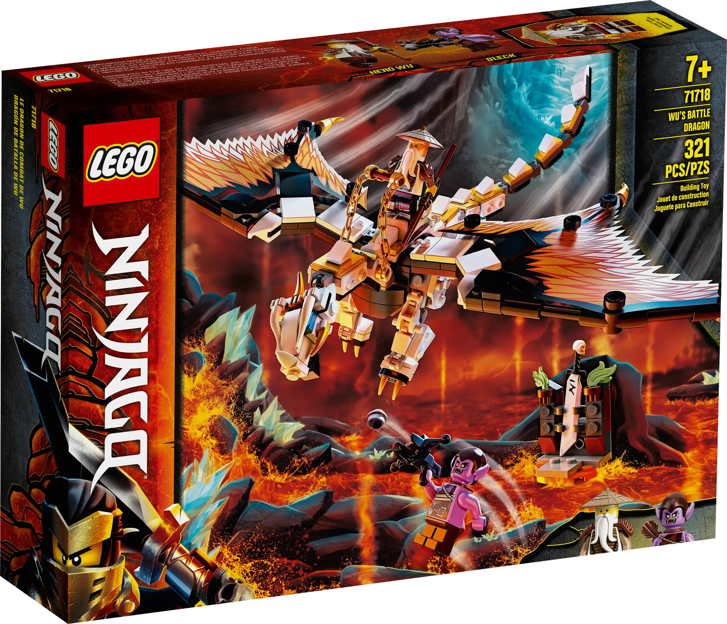 LEGO Ninjago 71718 Wu's Battle Dragon