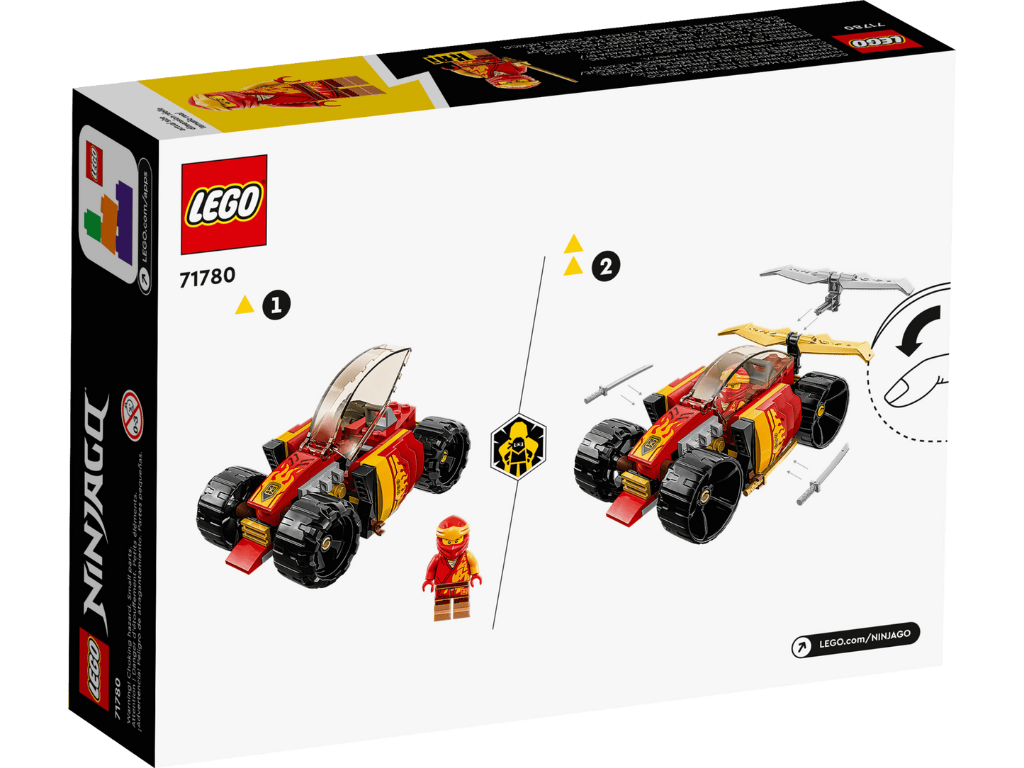 LEGO Ninjago 71780 Kai's Ninja Race Car EVO