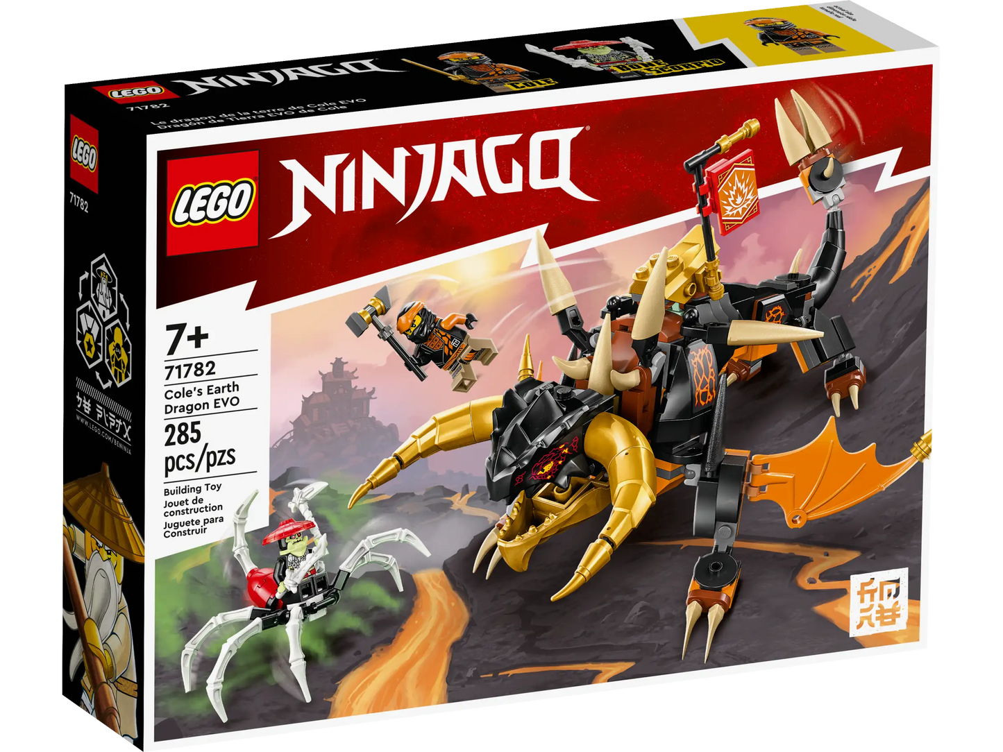 LEGO Ninjago 71782 Cole's Earth Dragon EVO