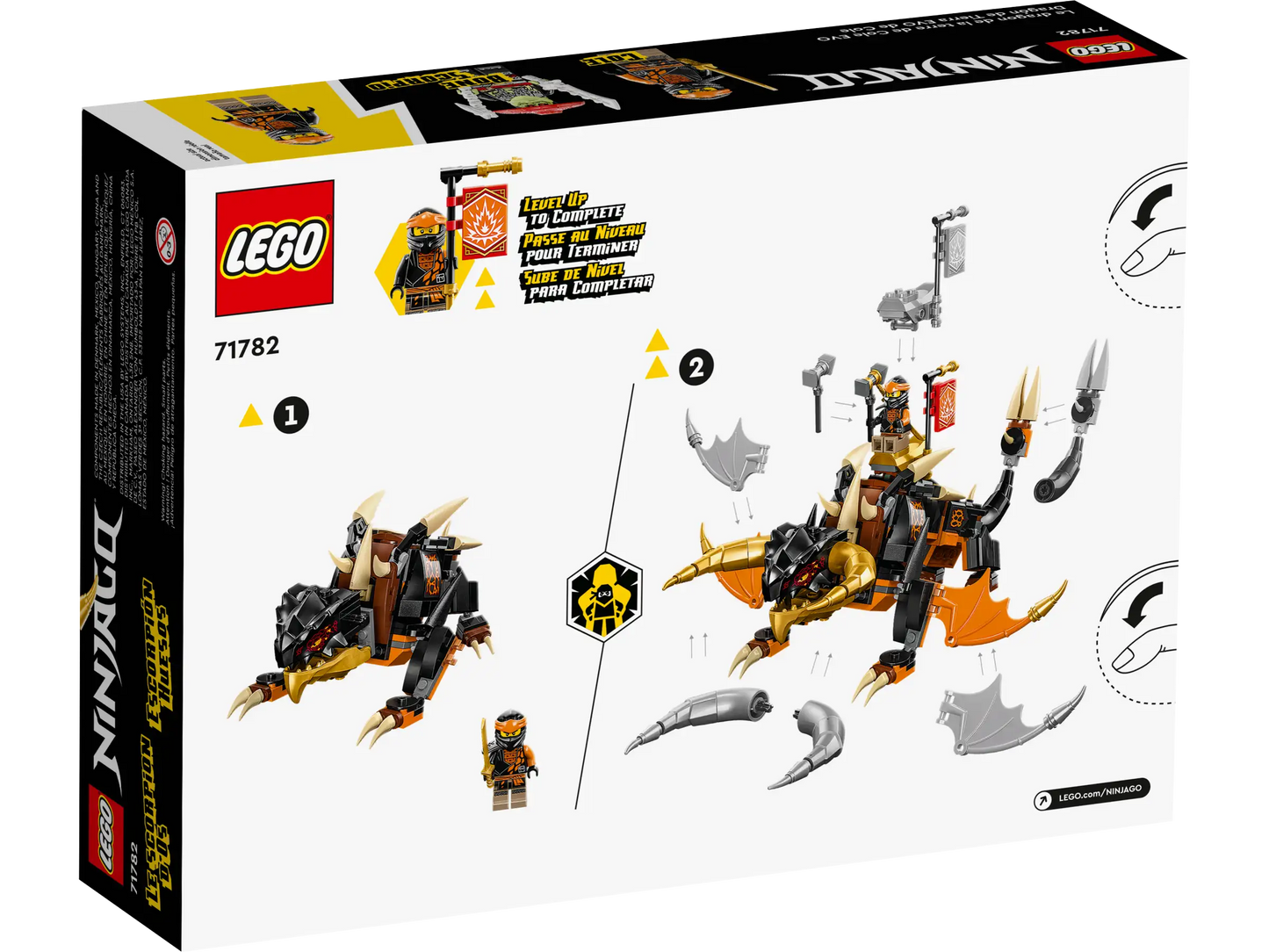 LEGO Ninjago 71782 Cole's Earth Dragon EVO