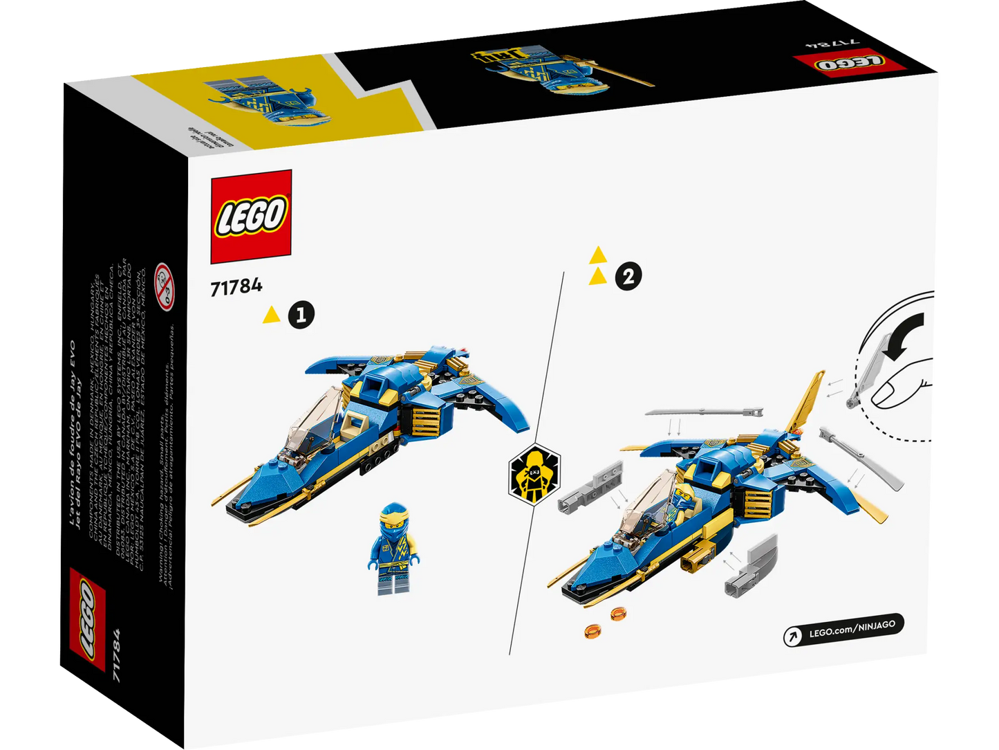 LEGO Ninjago 71784 Jay's Lightning Jet EVO