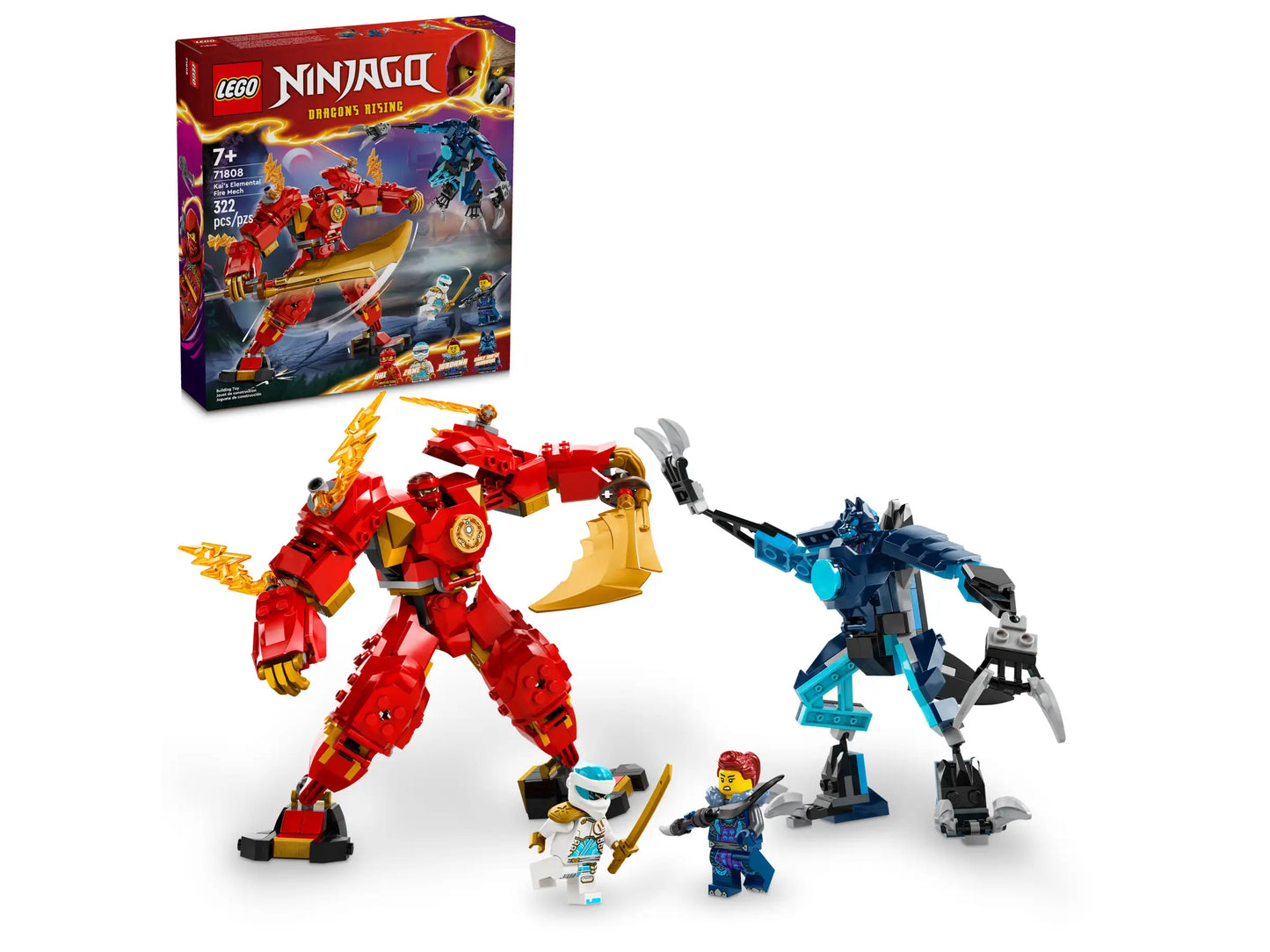 LEGO Ninjago 71808 Kai's Elemental Fire Mech