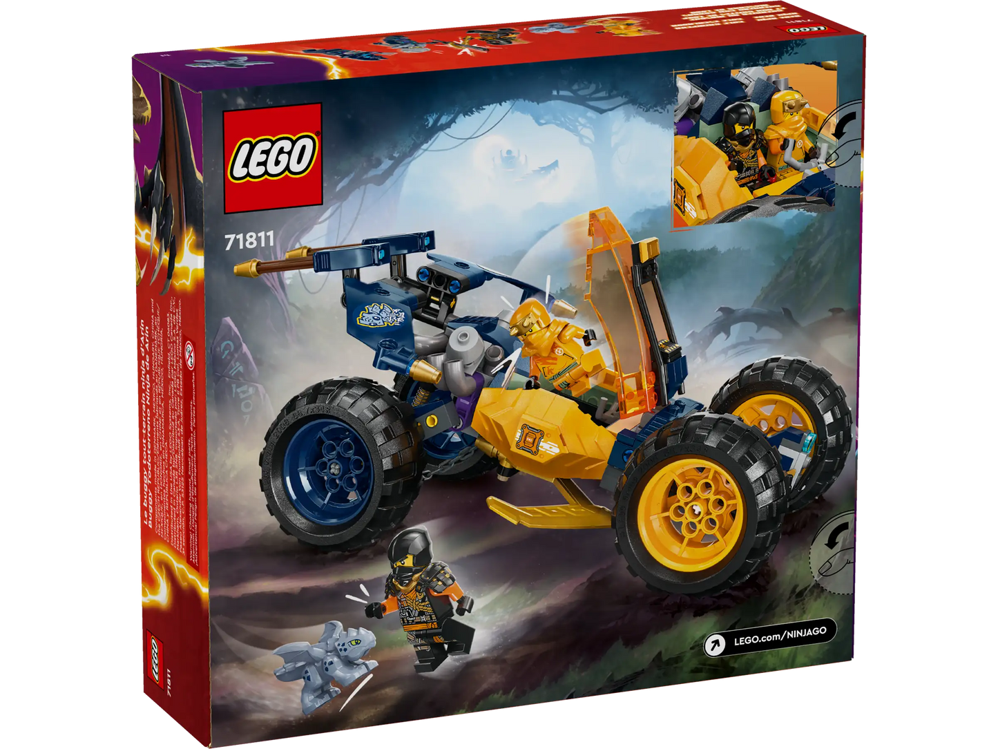 LEGO Ninjago 71811 Arin's Ninja Off-Road Buggy Car
