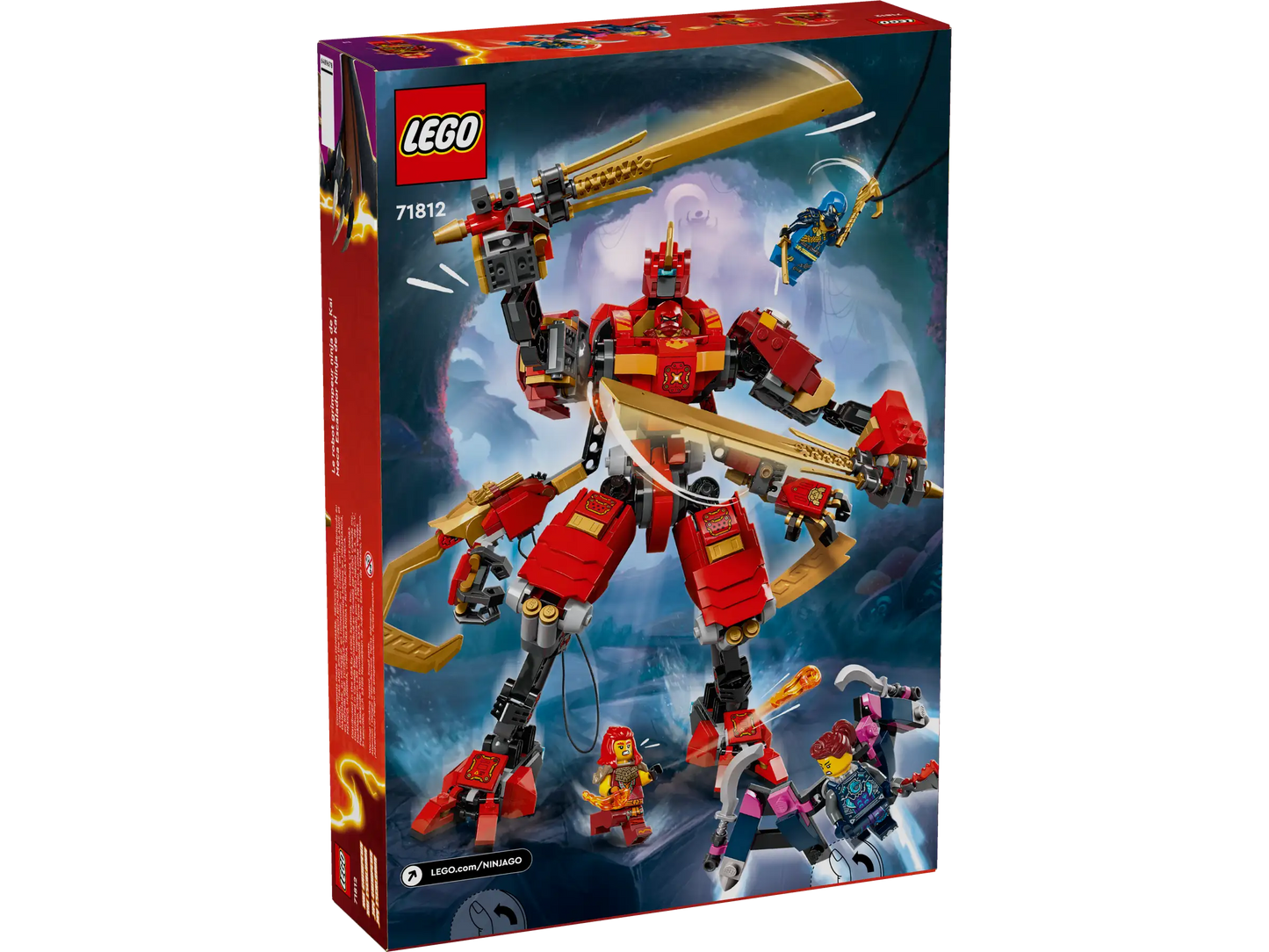 LEGO Ninjago 71812 Kai's Ninja Climber Mech
