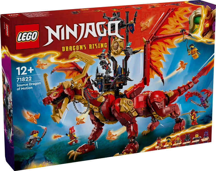 LEGO Ninjago 71822 Source Dragon of Motion