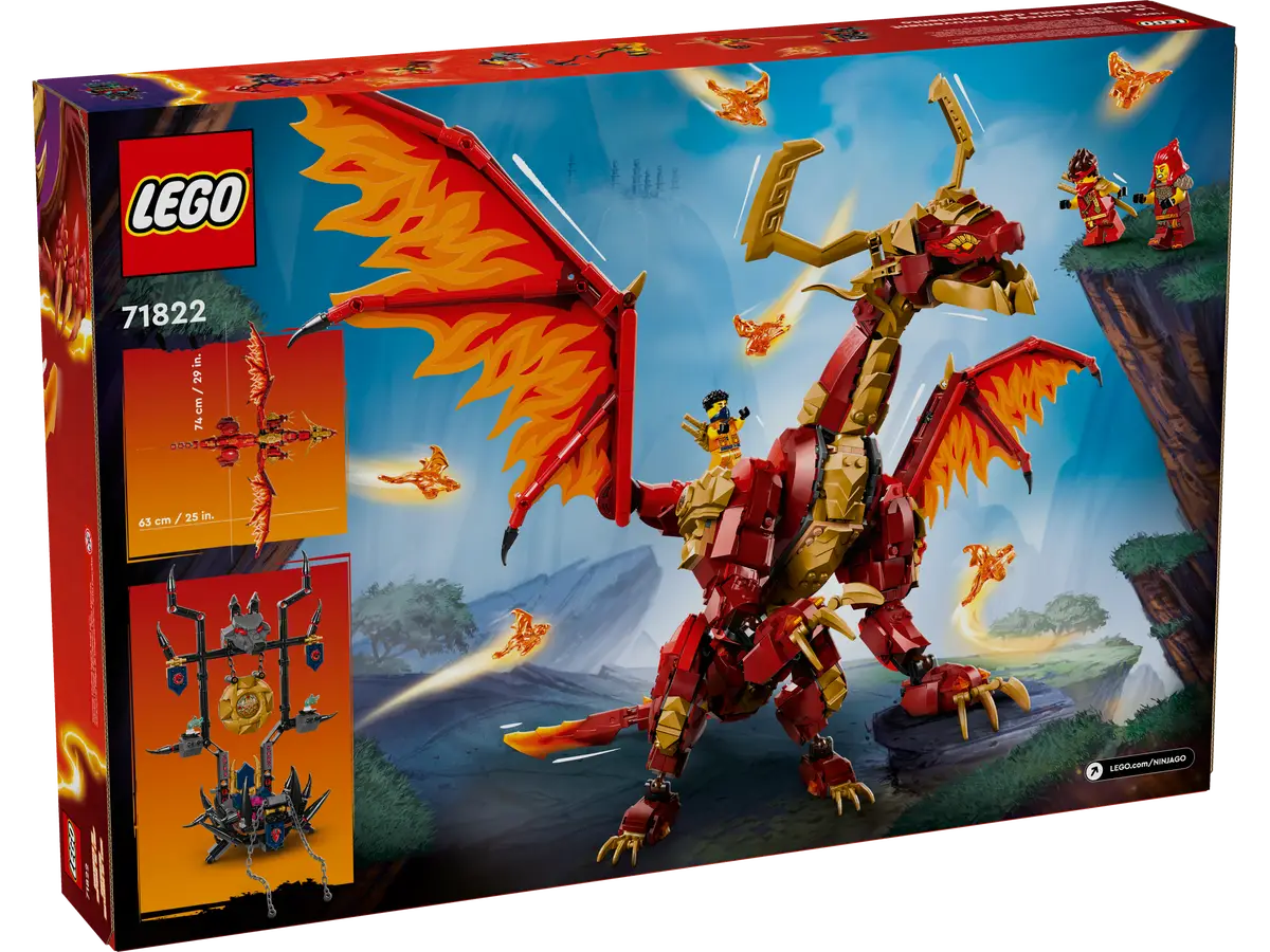 LEGO Ninjago 71822 Source Dragon of Motion