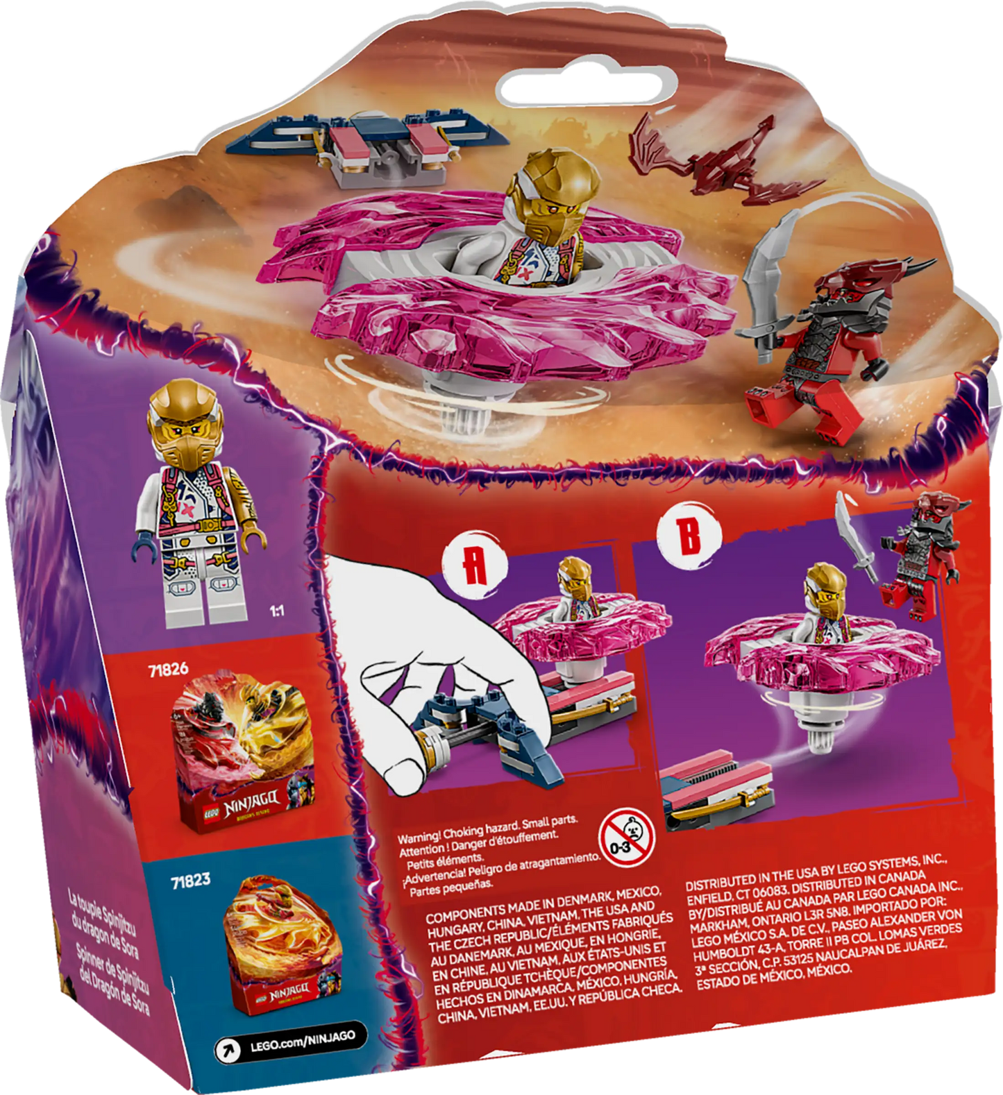 LEGO Ninjago 71824 Sora's Dragon Spinjitzu Spinner